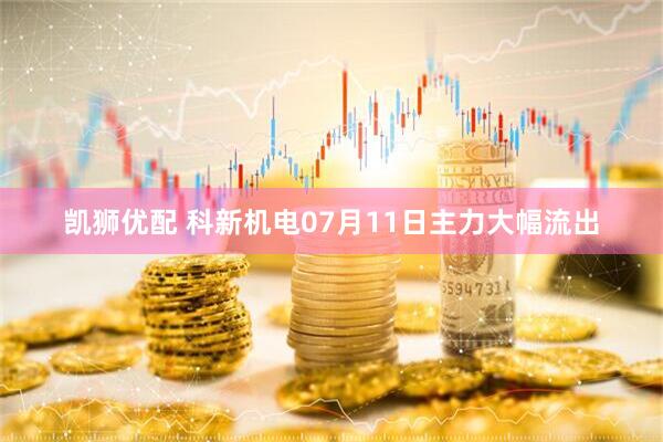 凯狮优配 科新机电07月11日主力大幅流出