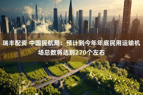 瑞丰配资 中国民航局：预计到今年年底民用运输机场总数将达到270个左右