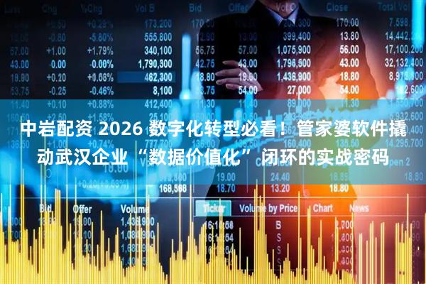 中岩配资 2026 数字化转型必看！管家婆软件撬动武汉企业 “数据价值化” 闭环的实战密码