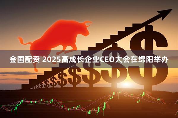 金国配资 2025高成长企业CEO大会在绵阳举办